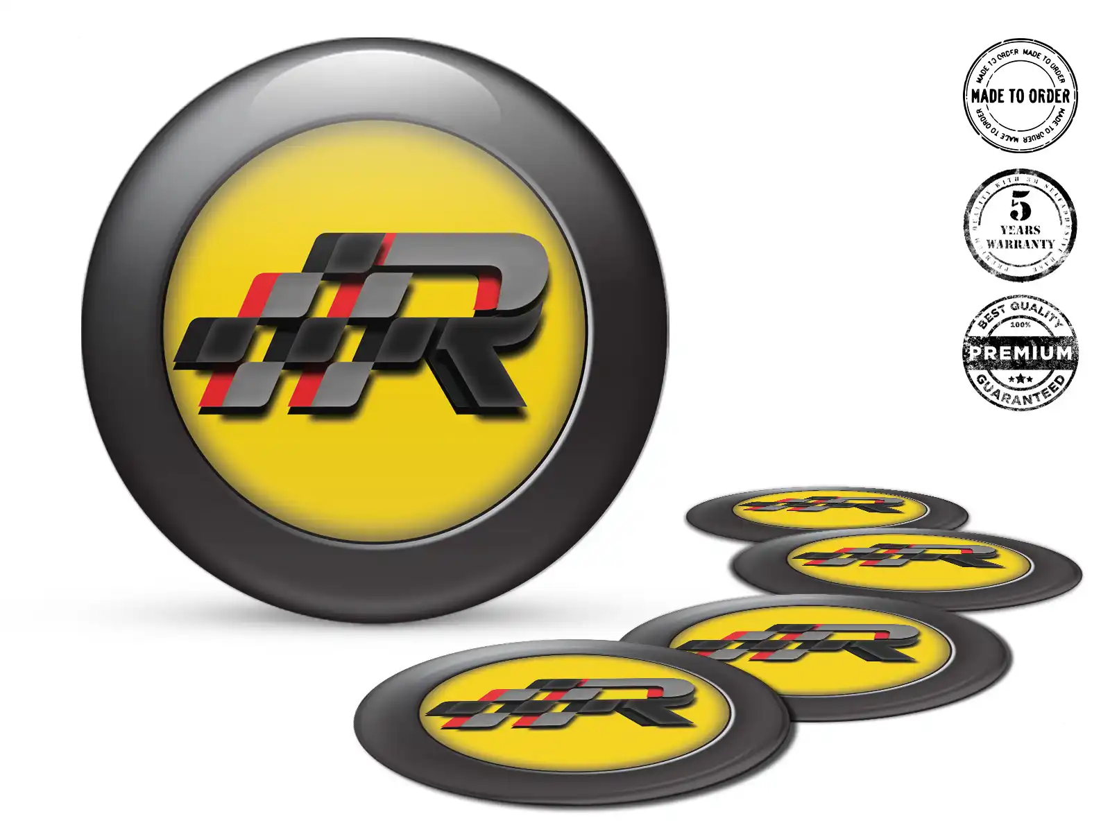 Pegatinas de Rueda Custom Horizonte Racing Marca